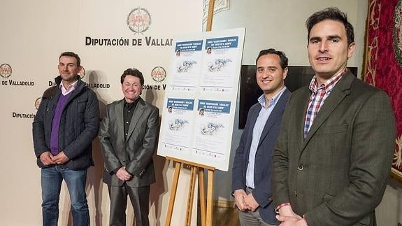 Presentación, ayer, del curso para galgueros.