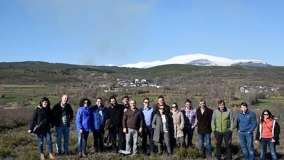 Visita socios del proyecto LIFE+ ENERBIOSCRUB