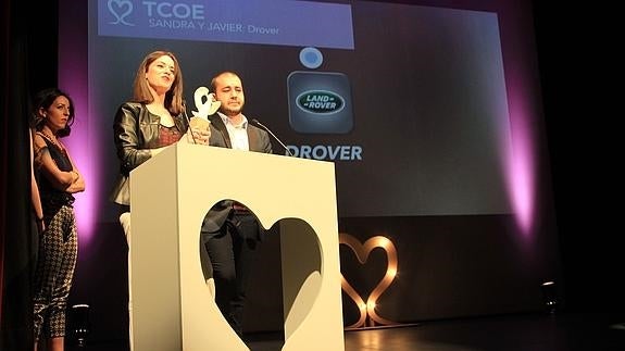 Dos de los premiados en la gala. Antonio Tanarro