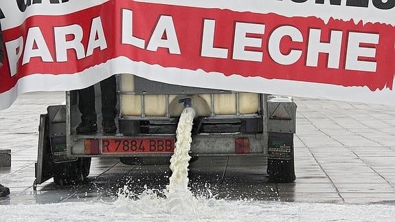 Imagen de una de las protestas ante la Junta