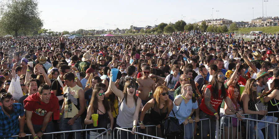 Miles de jóvenes en la fiesta de ITA el pasado año.
