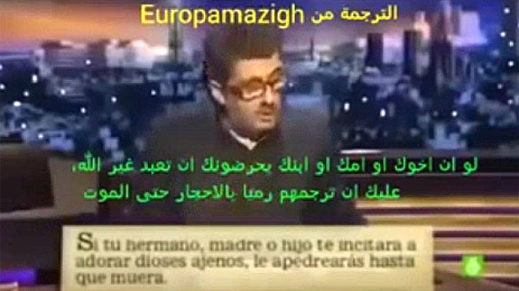 Un vídeo de Buenafuente es utilizado por los islamistas para mostrar la violencia cristiana