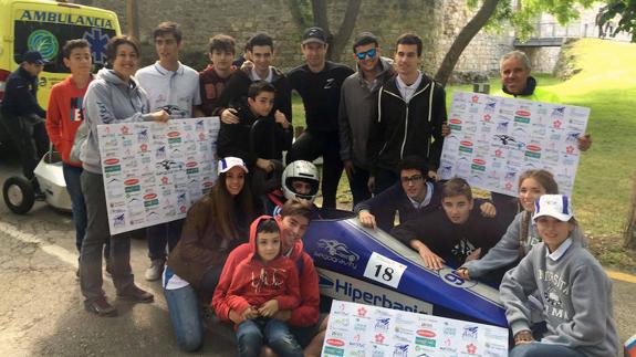 Miembros de SegoGravity y colaboradores, durante el Hiperbaric Challenge de Burgos.