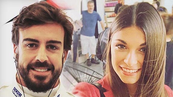 El corazón de Fernando Alonso está ocupado por la ex de Valentino