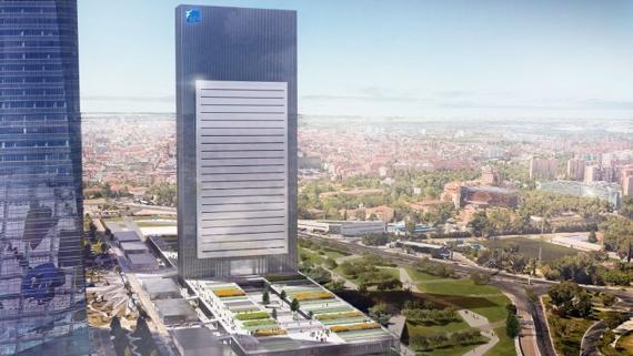 Así será el campus vertical que se construye en Madrid. 