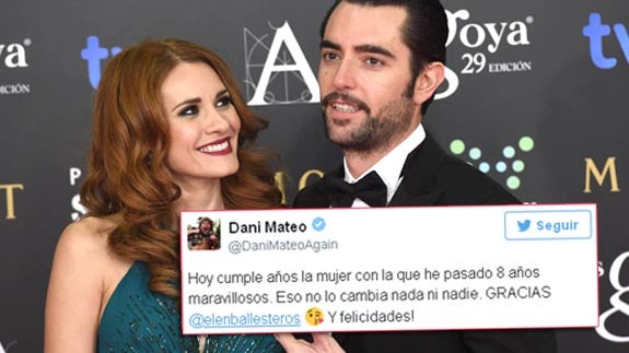 Dani Mateo felicita, y despide, a Elena Ballesteros