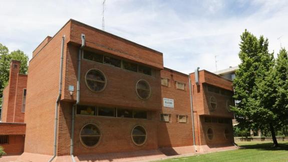 Exterior de la Escuela Infantil Platero, en la calle Ecuador. 