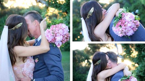 Guti se casa por sorpresa con Romina Belluscio