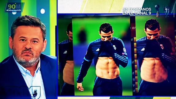 A Cristiano le borran los abdominales