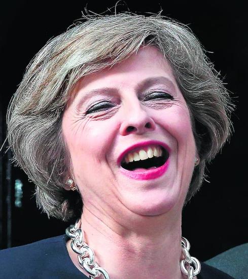 Theresa May, primera ministra de Gran Bretaña.