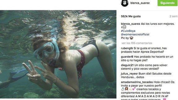 Blanca Suárez carga las pilas en Filipinas y Granada