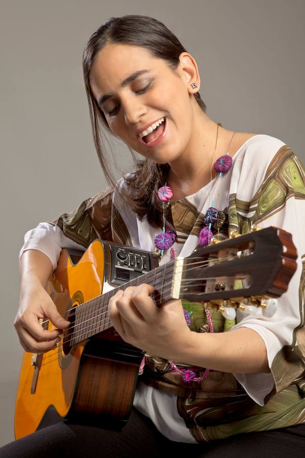 Marta Gómez, cantautora.