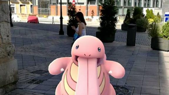 El videojuego Pokémon Go en Valladolid 