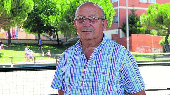 Francisco Fernández-Caro, presidente de la asociación vecinal de Nueva Segovia. 