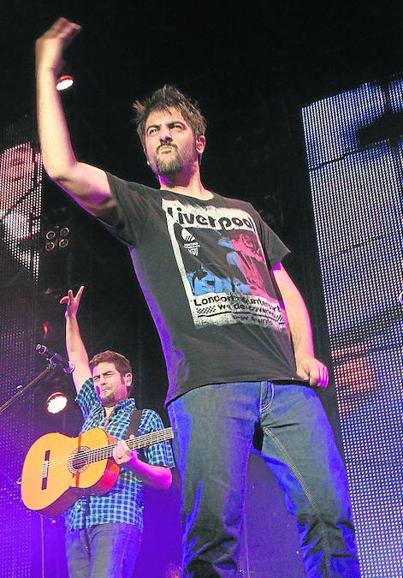 Estopa en uno de sus conciertos.