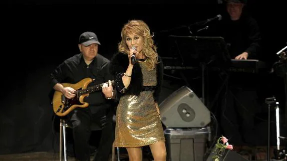 Helena Bianco, durante un concierto.