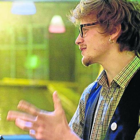 Alberto Valverde, segoviano que vive en Escocia. 