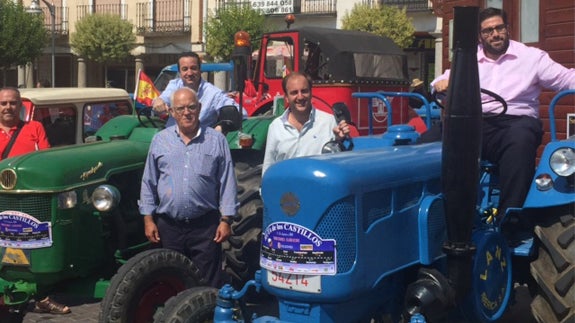 El presidente de la Diputación sobre uno de los cásicos de la Ruta de los castillos