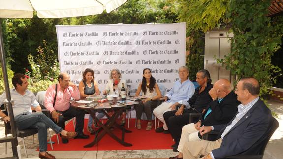 Participantes en el coloquio organizado por El Norte de Castilla