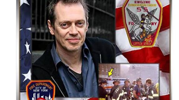 El actor Steve Buscemi, uno de los héroes del 11-S