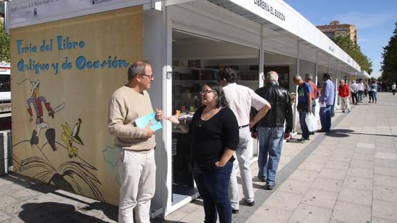 Inauguración de la Feria del Libro Antiguo y de Ocasión en Zamora