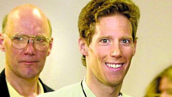 Aron Ralston, en el hospital