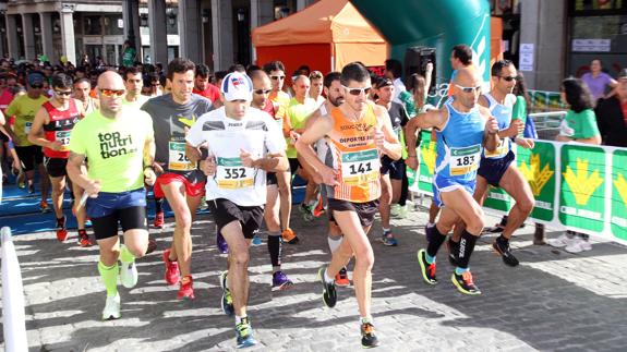Participantes en la carrera del año pasado. Tanarro