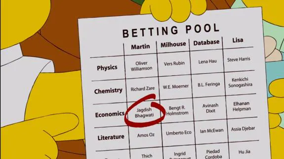 En Los Simpson ya predijeron los premios Nobel de Química y Economía de este año