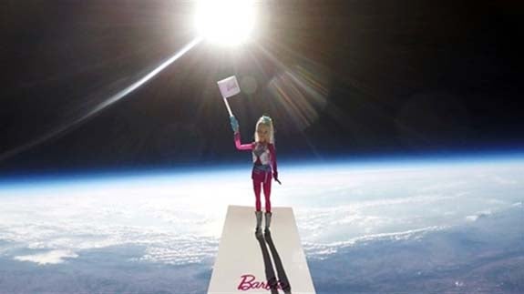 Barbie llega al espacio