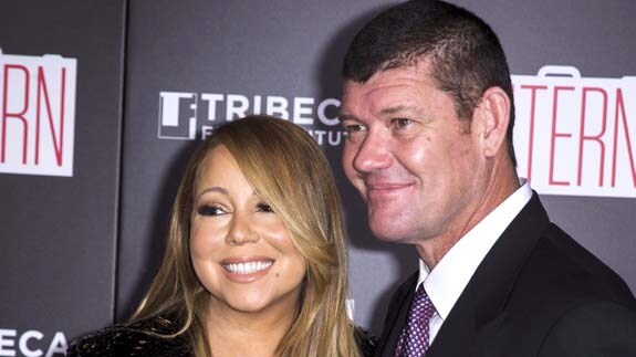 James Parcker y Mariah Carey. 