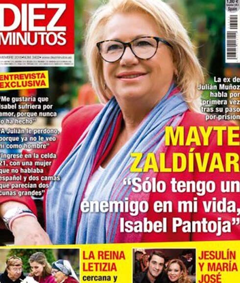 Mayte Zaldívar sigue enojada con Isabel Pantoja