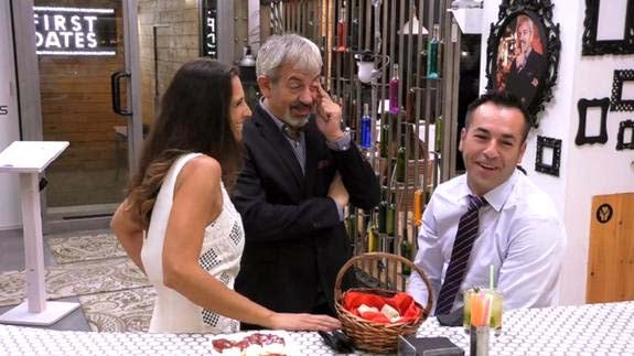 Un concursante de 'First Dates' confunde a Nuria Fergó con su cita