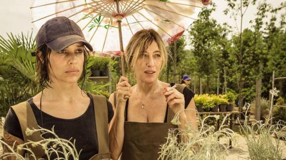 Micaela Ramazzotti y Valeria Bruni-tedeschi, protagonista de 'La pazza gioia', Espiga de Oro de la 61 Seminci.