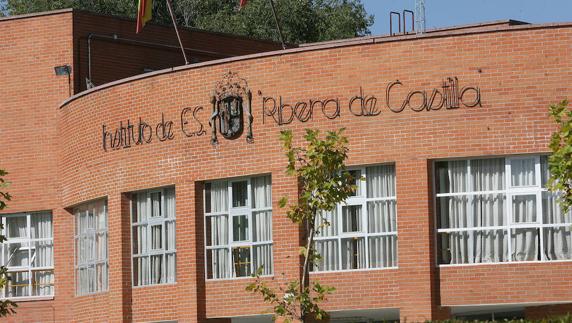 IES Ribera de Castilla, en La Rondilla