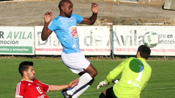 Ayrton, en el partido disputado frente al Real Ávila.