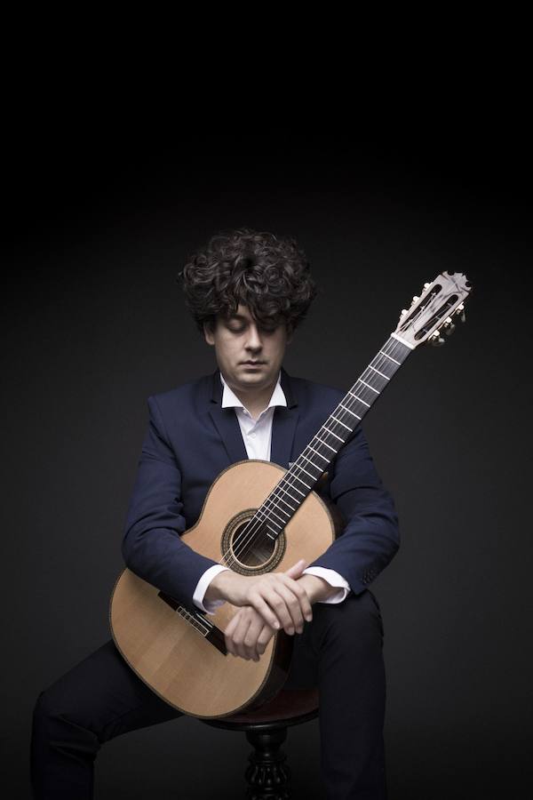 Samuel Diz, guitarrista. 