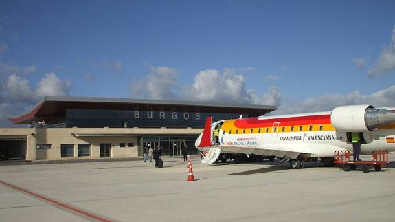 Imagen de archivo de las instalaciones aeroportuarias de Burgos. 
