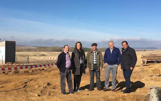 La presidenta de la Diputación, en Villaeles de Valdavia.