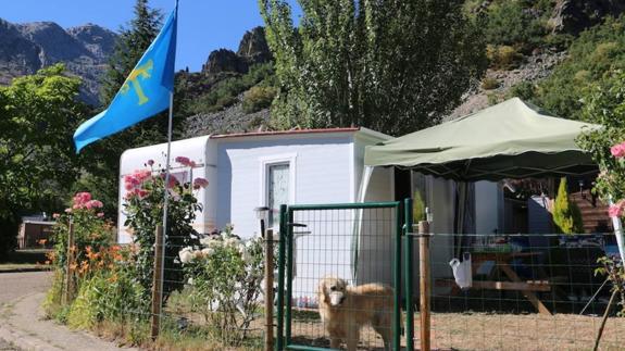 Foto de archivo del camping. 