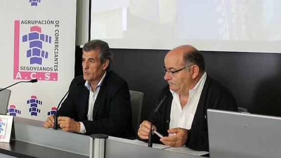 Manuel Muñoz y Valentín Bravo, en la presentación de la campaña.