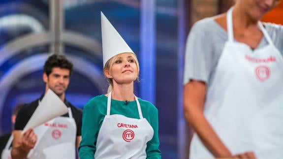 Cayetana se hace un lío en 'Masterchef Celebrity'
