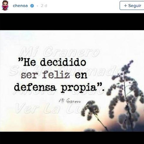 Chenoa responde a su padre