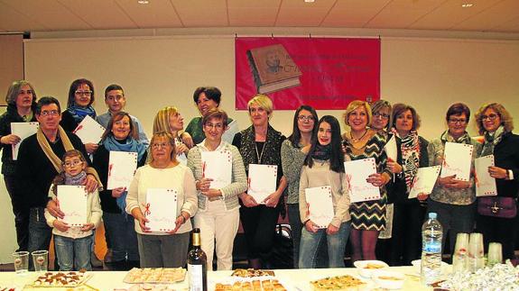 Participantes en el anterior intercambio de recetas. 