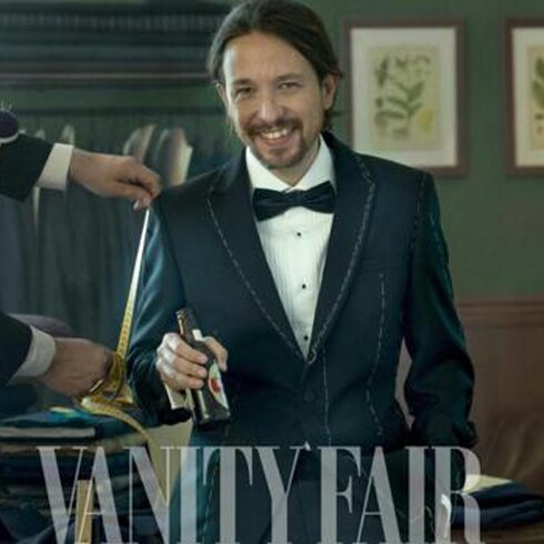 Pablo Iglesias, portada del número 100 de 'Vanity Fair'