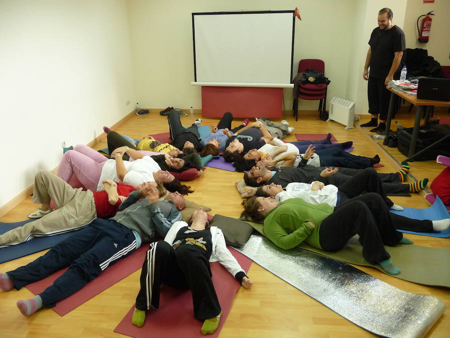 Actividad de risoterapia realizada por la Federación Aspace Castilla y León.