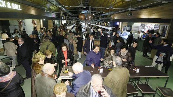 Inauguración de la Estación Gourmet hace tres años.