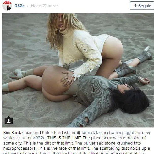 Las hermanas Kardashian posan de lo más sexy