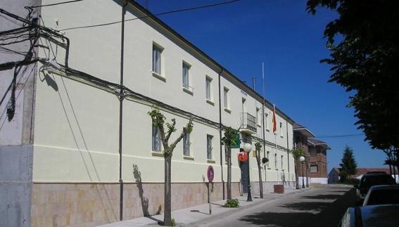 Cuartel de Herrera de Pisuerga, donde estaba la vivienda concedida al teniente. 