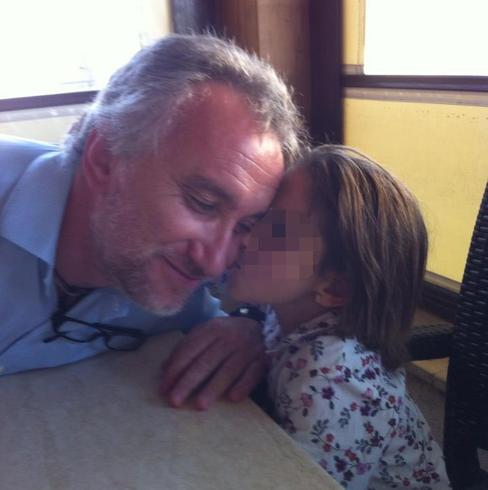 Fernando Blanco con Nadia Nerea.