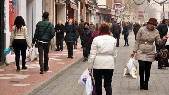 Calle Padilla de Medina del Campo.